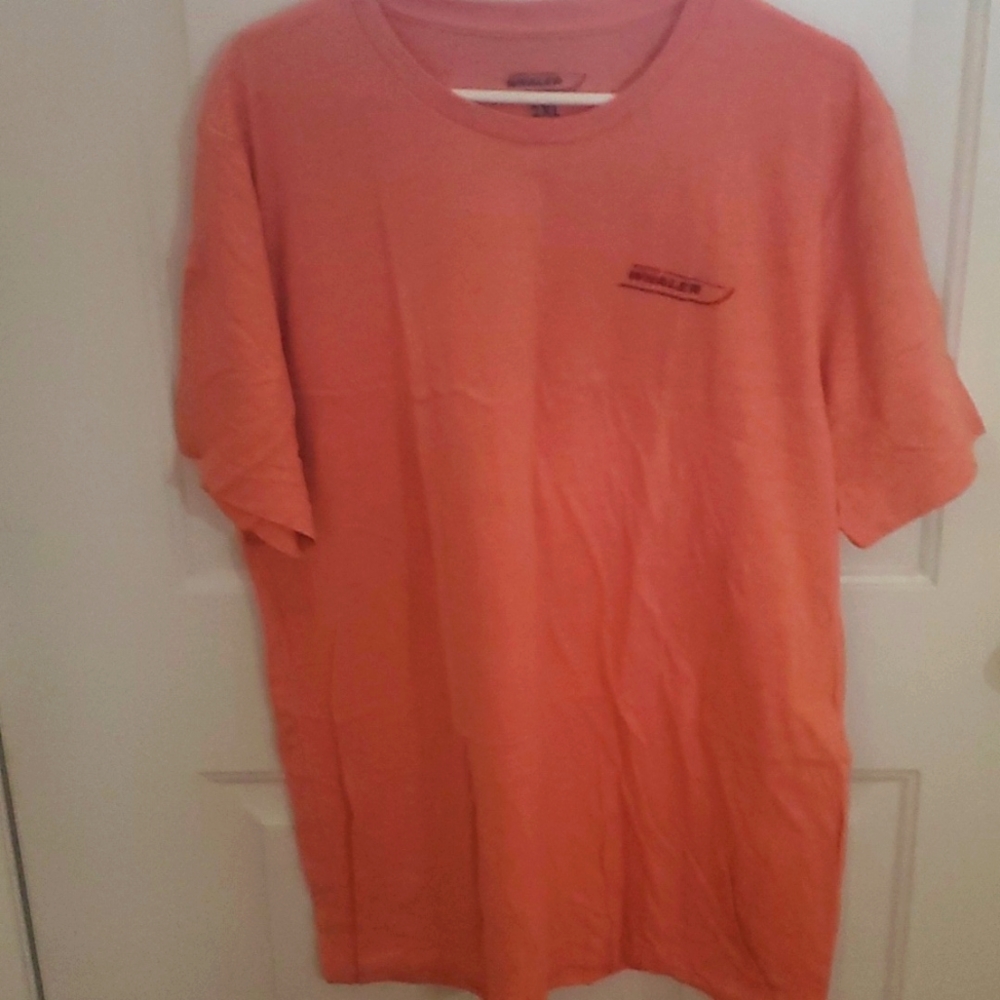Boston whaler t shirt with print on back